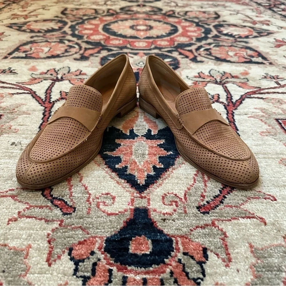 Corso Como Perforated Leather Carlynee Loafers